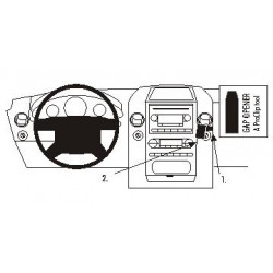 Brodit ProClip Angled Mount Ford F-Series 150 04-08
