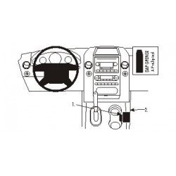 Brodit ProClip Console Mount Ford F-Series 150 04-08