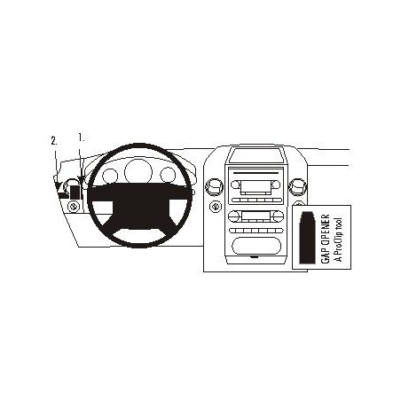 Brodit ProClip Left Mount Ford F-Series 150 04-08