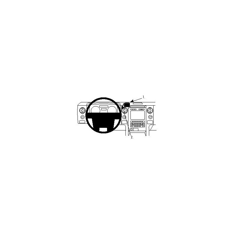 Brodit ProClip Center Mount Ford F-Series 150 09-14 Brodit ProClip Center Mount Ford F-Series 150 09-14