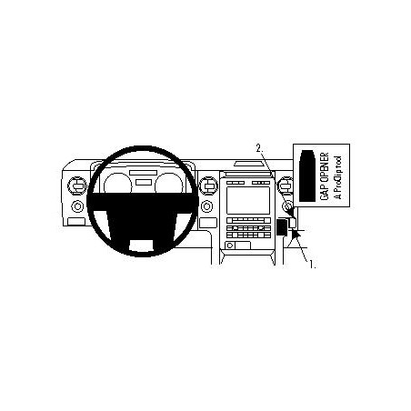 Brodit ProClip Angled Mount Ford F-Series 150 09-14