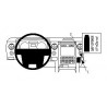 Brodit ProClip Angled Mount Ford F-Series 150 09-14