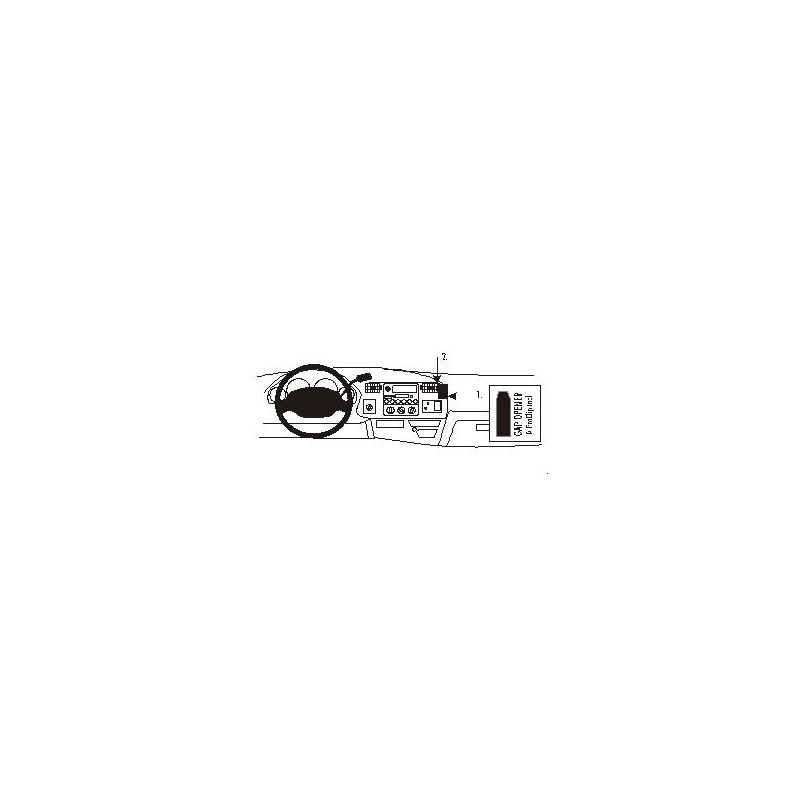 Brodit ProClip Angled Mount Ford F-Series Multi Model 99-10 Brodit ProClip Angled Mount Ford F-Series Multi Model 99-10