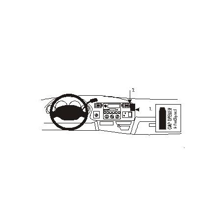 Brodit ProClip Angled Mount Ford F-Series Multi Model 99-10
