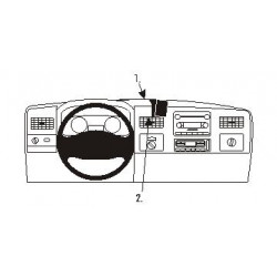 Brodit ProClip Center Mount Ford F-Series Multi Model  05-07