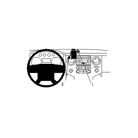 Brodit ProClip Center Mount Ford F-Series Multi Models 11-16