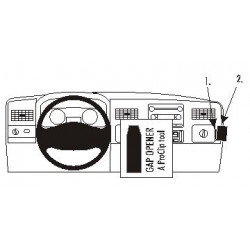 Brodit ProClip Angled Mount Ford F-Series Multi Model  05-07