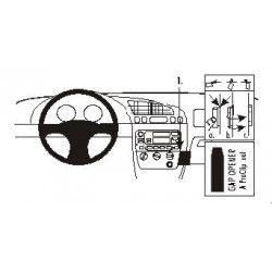 Brodit ProClip Angled Mount Ford Fiesta 96-02/Puma 02-09