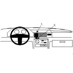 Brodit ProClip Angled Mount Ford Fiesta 03-05