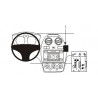Brodit ProClip Angled Mount High Ford Fiesta 06-08
