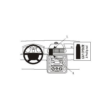 Brodit ProClip Center Mount Ford Galaxy 01-06