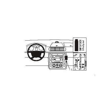 Brodit ProClip Angled Mount Ford Galaxy 01-06