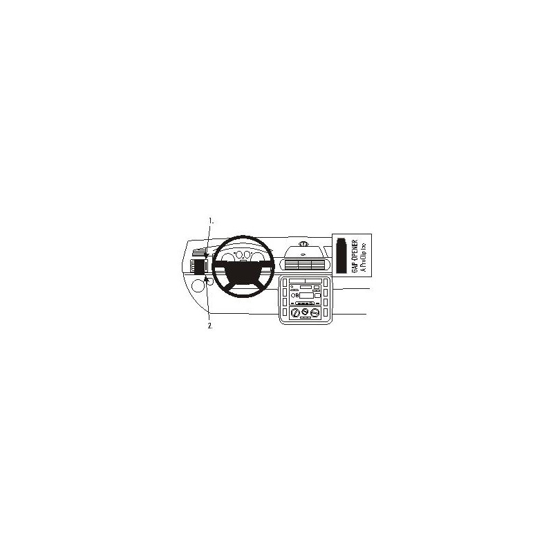 Brodit ProClip Left Mount Ford Galaxy 01-06 Brodit ProClip Left Mount Ford Galaxy 01-06