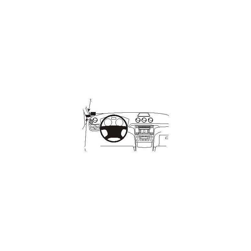 Brodit ProClip Left Mount Ford Galaxy 07-14 Brodit ProClip Left Mount Ford Galaxy 07-14