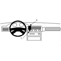 Brodit ProClip Center Mount Ford Granada/Scorpio 92-94