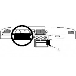Brodit ProClip Angled Mount Ford Mondeo 93-96