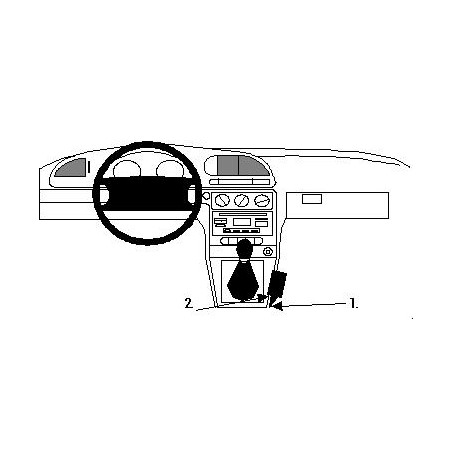 Brodit ProClip Console Mount Ford Mondeo 97-00