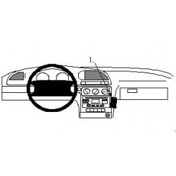 Brodit ProClip Angled Mount Ford Mondeo 97-99