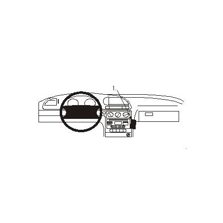Brodit ProClip Angled Mount Ford Mondeo 00