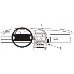 Brodit ProClip Angled Mount Ford Mondeo 01-07