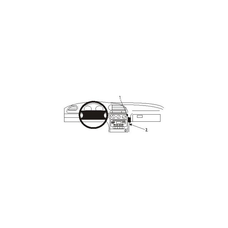 Brodit ProClip Angled Mount Ford Mondeo 01-07 Brodit ProClip Angled Mount Ford Mondeo 01-07