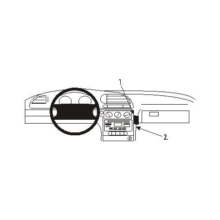 Brodit ProClip Angled Mount Ford Mondeo 01-07