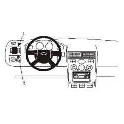 Brodit ProClip Left Mount Ford Mondeo 01-07