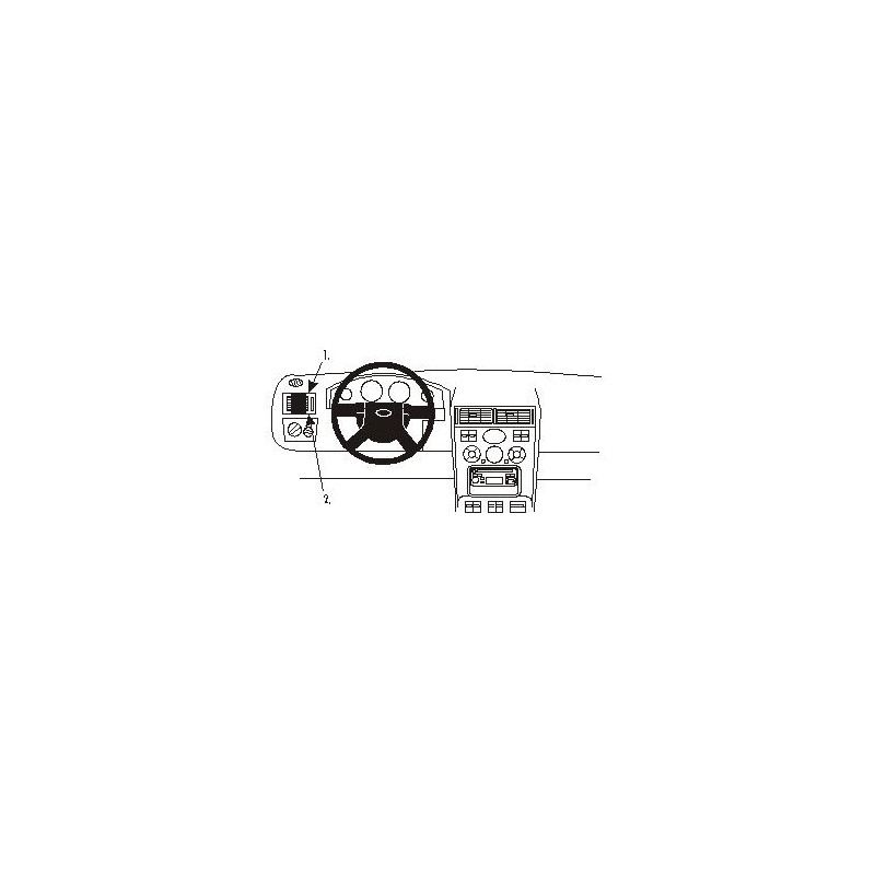 Brodit ProClip Left Mount Ford Mondeo 01-07 Brodit ProClip Left Mount Ford Mondeo 01-07