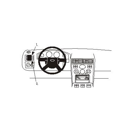 Brodit ProClip Left Mount Ford Mondeo 01-07
