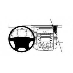 BRODIT ProClip Angled mount Ford Ranger/Mazda BT 50 07-12