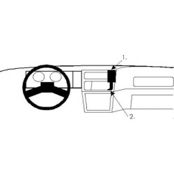 Brodit ProClip Center Mount Ford Sierra 87-89