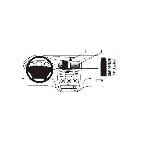 Brodit ProClip Center Mount Ford Taurus 00-07