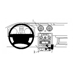 Brodit ProClip Angled Mount VW Caddy 2004-2015