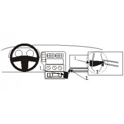 Brodit ProClip Angled Mount VW Caddy Van/Combi 01-05