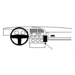 Brodit ProClip Angled Mount VW Corrado/Passat 88-93