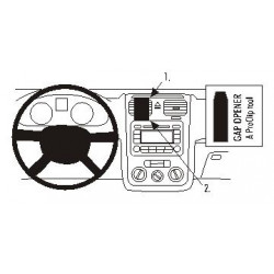 Brodit ProClip Center Mount VW Golf V 04-06