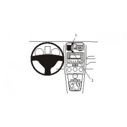 Brodit ProClip Center Mnt VW Golf V/Variant 07-09/Jetta 06-10