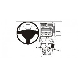 Brodit ProClip Center Mount VW Jetta 11-18
