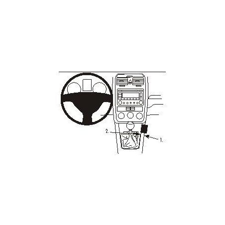 Brodit ProClip Center Mount VW Jetta 11-18