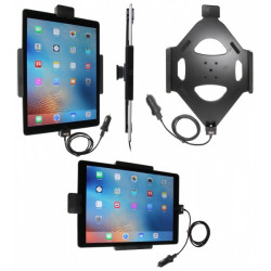 Brodit holder med låsning Apple iPad Pro 12.9 (A1584, A1652, A1670, A1671) - Aktiv hållare med USB-kabel. Apple-godk... (553820)