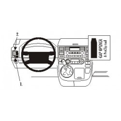 Brodit ProClip Left Mount VW Multivan 03-15