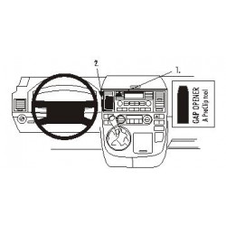 Brodit ProClip Center Mount VW Multivan 03-09