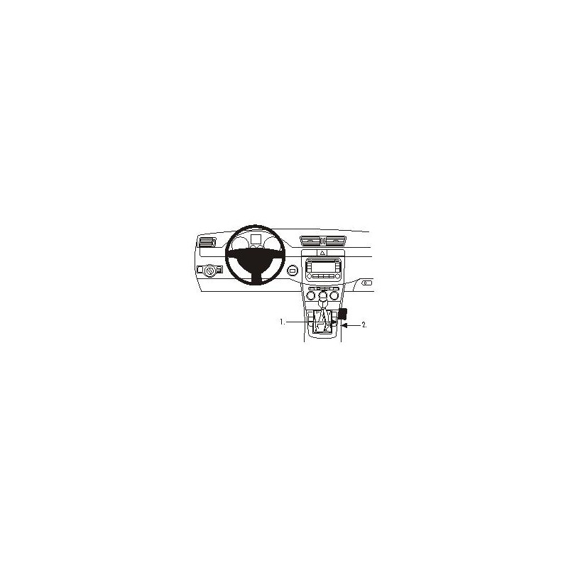 Brodit ProClip Console Mount VW Passat Multi Model 05-17 Brodit ProClip Console Mount VW Passat Multi Model 05-17