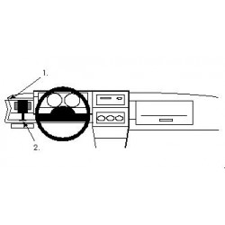 Brodit ProClip Left Mount VW Polo 1991-1994