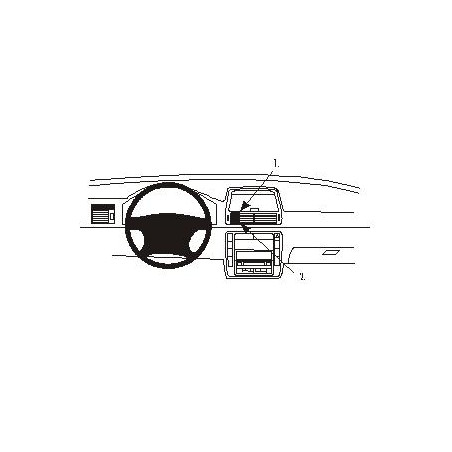 Brodit ProClip Center Mount Seat Alhambra/VW Sharan 01-10
