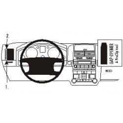 Brodit ProClip Left Mount VW Touareg 2003-2009