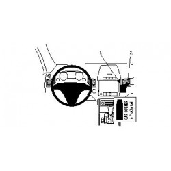 Brodit ProClip Angled Mount VW Touareg 2011-2018