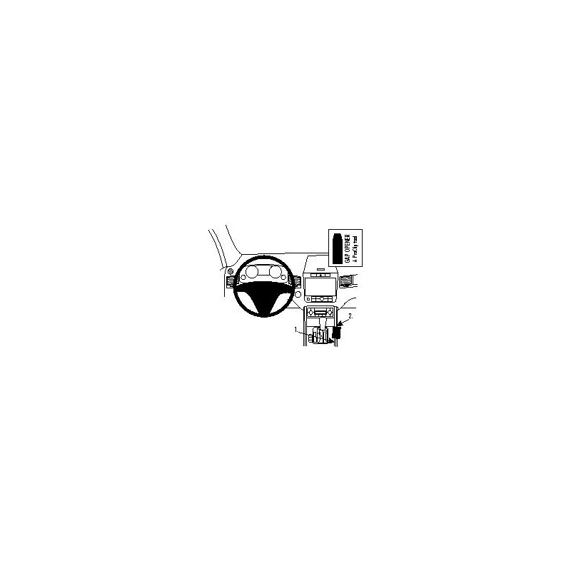 Brodit ProClip Console Mount VW Touareg 2011-2018 