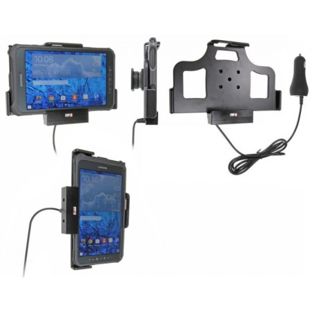 Brodit Aktiv Bilholder Samsung Galaxy Tab Active 8.0 SM-T365 - Aktiv holder med cigg-kontakt (512697)