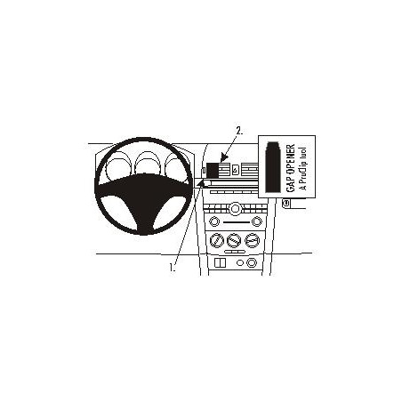 Brodit ProClip Center Mount Mazda 3 2004-2009